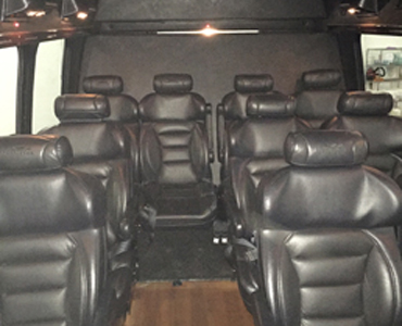 Executive Shuttle interior